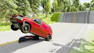 Mobil vs Unfinished Road #12 - BeamNG Drive