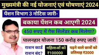 मुख्यमंत्री भजनलाल की नई योजनाएं एवं घोषणाएं 2024 // राजस्थान की नई योजनाएं 2024 // नई योजनाएं 2024