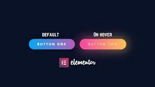 How to create glowing effect on button hover | Elementor tutorial | Elementor tips and tricks