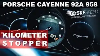 Odometer Correction Porsche Mileage Cayenne 92A 958 Reset tool Instrument Cluster