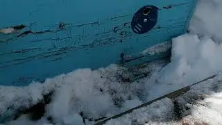 Пчелы, Зимовка на улице, улей испытатель! 20 марта 2021г
