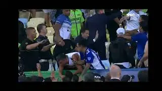 معركة جماهير الارجنتين والبرازيل كلاسيكو العالم