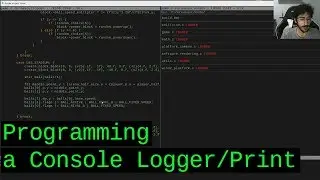 Programming a console logger (print system) in our game