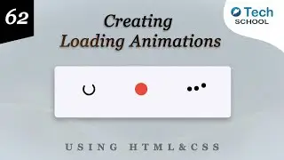 Creating Loading Animations with HTML & CSS #75DayUIChallenge #day62