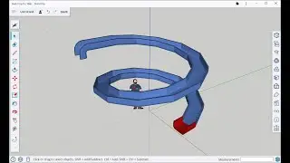 Modeling a slide in SketchUp for Web