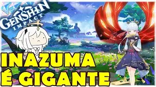 CROSS-SAVE CHEGANDO! INAZUMA TERÁ 6 GRANDES ILHAS - GENSHIN IMPACT