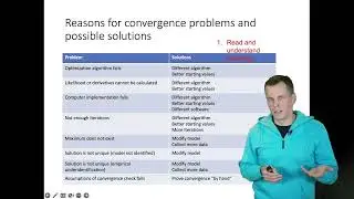 Convergence diagnostics workflow