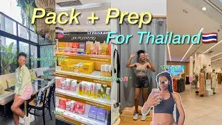Pack + Prep For Thailand🇹🇭🏝️: Visa, Shopping, Skincare, Glowup, TTPD Reaction etc. | KayxTee