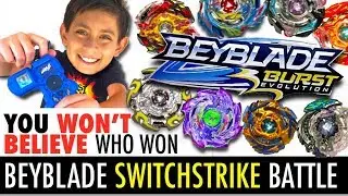 Best Beyblade Switchstrike Battle!  New Beyblade Burst Evolution Tournament!