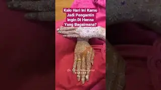 kompilasi Wedding Henna Design By Ifa Alifah #hennamanado #shorts #inspirationalhenna #pengantin