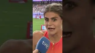Águeda Marqués tras pasar a la eliminatoria de 1500 - Atletismo (f) - JJOO París 2024