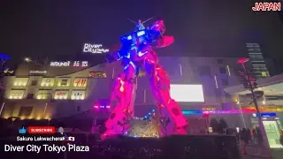 Giant Gundam Robot || Diver City Tokyo Plaza || Odaiba Gundam Robot  @sakuralakwachera9382