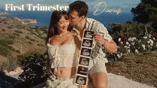 we're pregnant!!! with our rainbow baby 🌈💛 surprising husband, first trimester vlog | YB Chang Biste