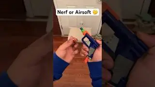 Is this Nerf or Airsoft? 🤔 