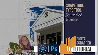 How to add interest to your journaling using the Type tool and the Shape tool.