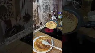 Простые и сытные блинчики с кабачком на завтрак! #рецепты #shorts #cooking #блины #готовимвкусно