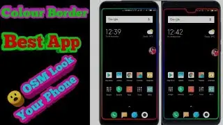 How to set BORDER LIGHT on your mobile
