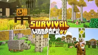This is the MOST Perfect Survival Modpack for MCPE 1.21!