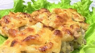 Запечённая свинина с ананасами.
