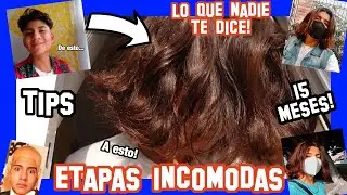 COMO Dejar CRECER El CABELLO HOMBRE || Etapas Incomodas || Consejos