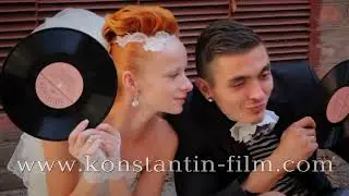 Retro style wedding