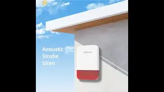 New Powerful 120dB Wireless Strobe Siren