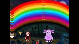 Лунтик. Английский язык. Учим цвета 🌈ЛУННАЯ РАДУГА🌈