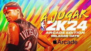 Jugando (GAMEPLAY) de NBA 2K24 Arcade Edition con Allen Iverson en iPhone iOS 17