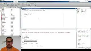 Introduction to Matlab in English | 18 User defined functions