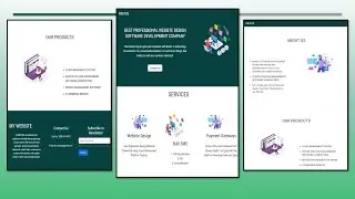 Responsive Website | One-Page-Website | BOOTSTRAP 5.0 | PRAROZ