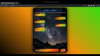 code crafter - fake chat app - No Talking