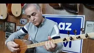 Kısa Sap Karaağaç Bağlama 42 cm
