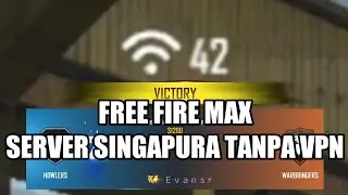 MAIN FREE FIRE MAX TANPA VPN DI SERVER SINGAPURA #shorts