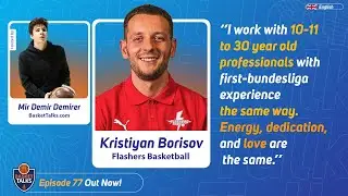 77 / Kristiyan Borisov - Head Coach Of Flashers Basketball (Germany)