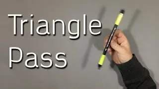 Triangle Pass + Triangle Pass Reverse – Обучение Pen Spinning трюку