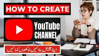 how to create a youtube channel 2024 #youtubechannel