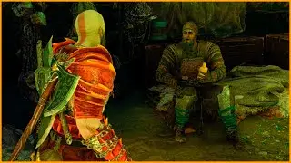 Speaking With Birgir After Defeating The Travelers | God Of War Ragnarok PS5