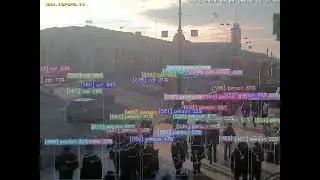 Подсчёт пешеходного трафика - видеоаналитика