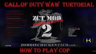 How to play Nazi Zombie Airport  Co-op on Call of Duty WaW