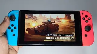Battle Supremacy - Ground Assault Nintendo Switch handheld gameplay