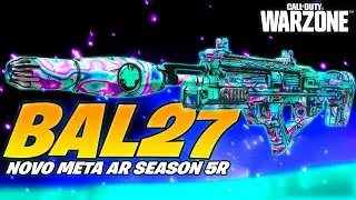 *ZERO RECOIL* A BAL 27 É O NOVO META AR DA SEASON 5R DEPOIS DOS BUFFS!! | CLASSE BAL 27 WARZONE