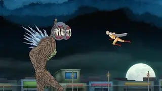 Saitama Vs Siren Head Level 5  Part 2  ll Animation