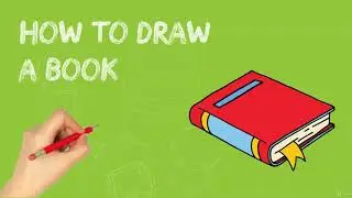 How to Draw a Book  Step by Step for Beginners / كيف ترسم كتاب بسهولة