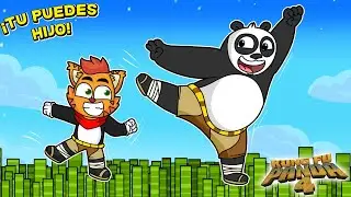 I BECOME THE SON OF KUNG FU PANDA 4 😁 ✨ SRGATO IN THE KUNG FU PANDA 4 FAMILY IN MINECRAFT