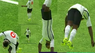 Allan Saint-Maximin Acrobatic Goal Celebration In pes mobile 2021 💥
