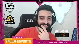 Godsent interview PUBGM EMEA FINALS comeback