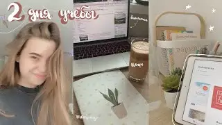 Study With Me №35 | 2 дня учёбы на дистанционном обучении