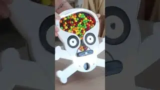Halloween candy dispenser  #woodworking