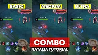 Natalia Skills Combo Tutorial!! - Natalia Advanced Combo Full Guide 2024
