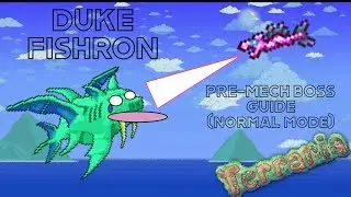 Terraria 1.3: Duke Fishron Pre-Mech Boss guide (normal mode)